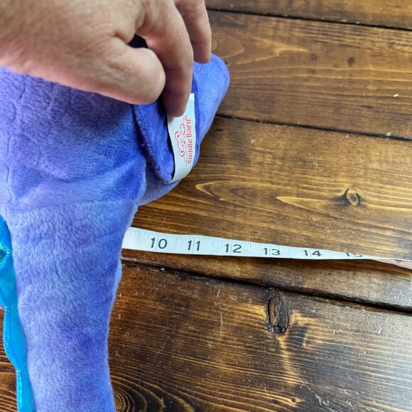 Cuddle Barn Musical Purple Dragon Plush Reading Fairy Tales Book Stuffed Animal - Picture 9 of 12